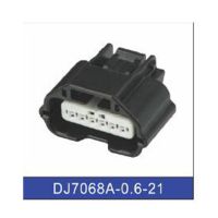 供應(yīng)6孔汽車(chē)防水連接插頭 接插件 塑料件DJ7068A-0.6-21