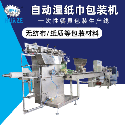 溫州華澤一次性殺菌兒童濕紙巾包裝機(jī) 全自動(dòng)消毒單片濕巾包裝機(jī)