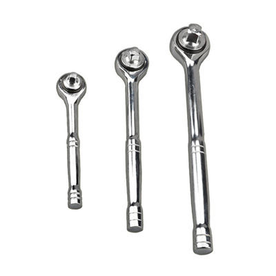 廠家直銷 棘輪扳手/H柄扳手/壓花柄1/4 3/8 1/2萬能套筒扳手現(xiàn)貨