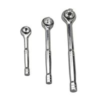 廠家直銷 棘輪扳手/H柄扳手/壓花柄1/4 3/8 1/2萬(wàn)能套筒扳手現(xiàn)貨