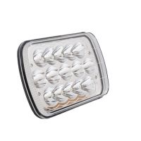 45W大功率車燈5英寸方形卡車燈越野改裝頭燈10-30DC跨境供應(yīng)