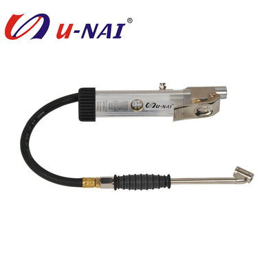 廠家直供優(yōu)耐胎壓表 鋁合金輪胎壓力測壓表 打氣表胎壓槍