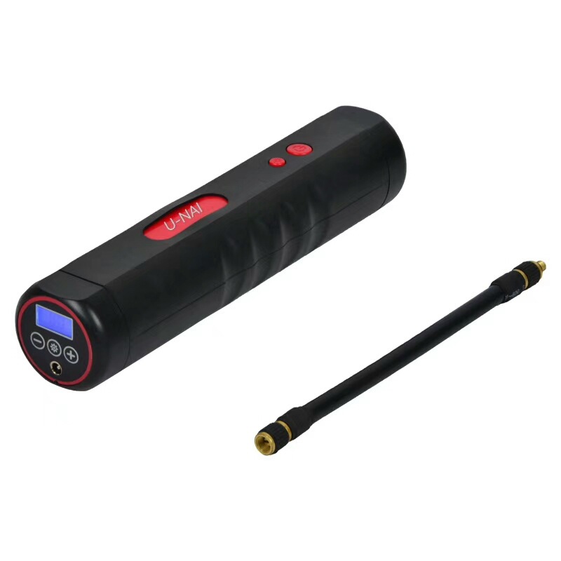 隨車打氣泵 鋁合金輕便耐用打氣泵 UN-4071汽車輪胎充氣泵充氣機(jī)