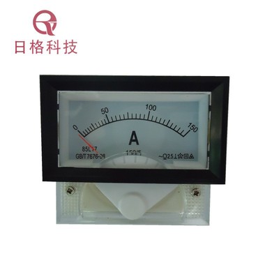 供應(yīng)85L17-150/5A指針式電流表 交流電流測量儀表