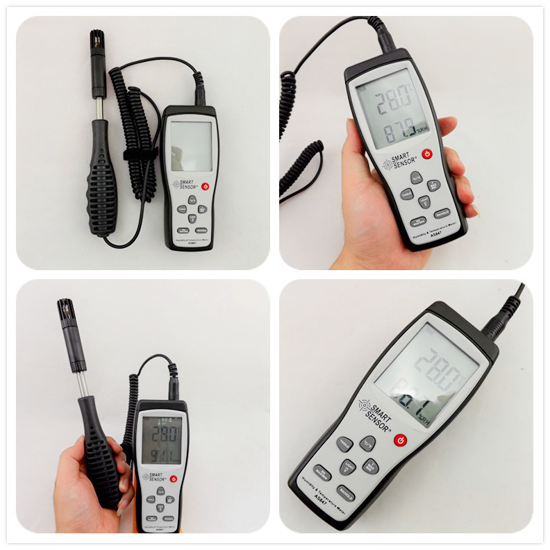 香港希瑪 AS847工業(yè)用高精度電子溫濕度計 濕度測試儀超AR847