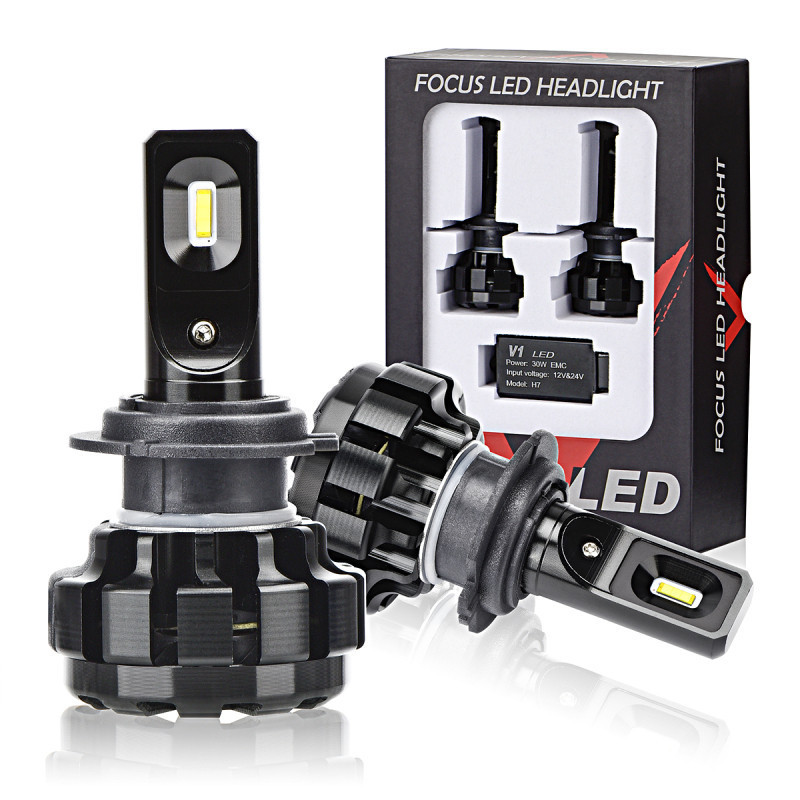 V1汽車LED大燈 汽車LED前大燈科瑞燈珠 適用于高亮強(qiáng)聚光汽車大燈