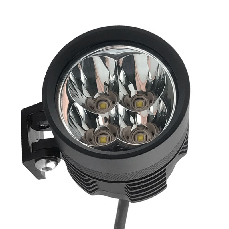 40W電動車超亮led大燈強(qiáng)光鋪路大燈射燈前照燈摩托車LED大燈