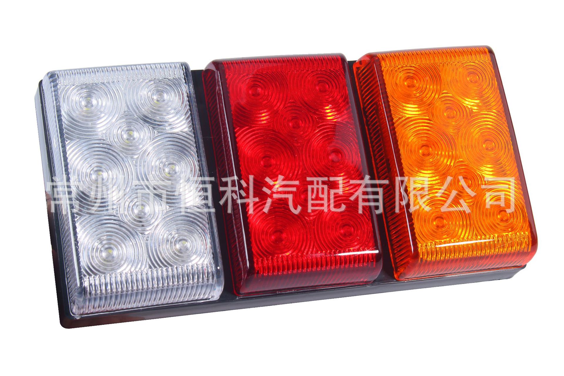 亞馬遜24LED長形后尾燈 掛車汽車卡車拖車塑料尾燈批發(fā) KC-17