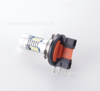 煒煌 廠家供應(yīng) LED車燈 H15 21SMD 2835 通用霧燈 加工定制批發(fā)