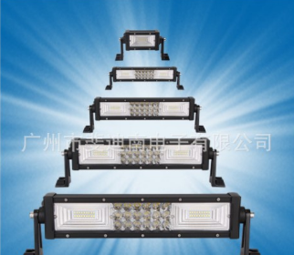 熱賣薄款三排 32寸越野車燈射燈 LED工作燈汽車燈 180w LED長條燈