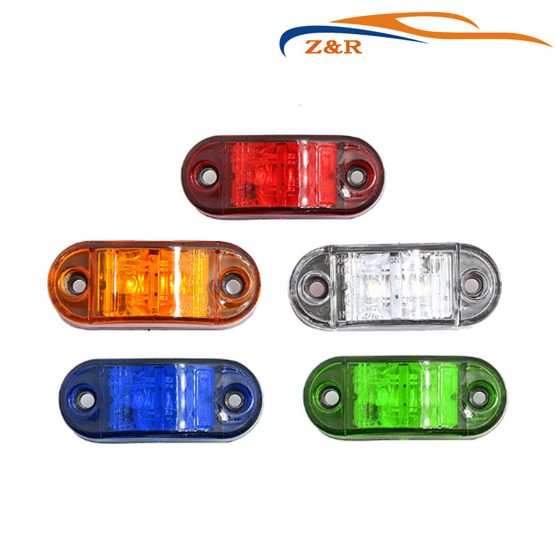 廠家直銷2LED食人魚卡車邊燈10-30V貨車邊燈，eBay、亞馬遜熱銷款