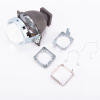 跨境專供Q5+1雙光透鏡高清變光流暢汽車HID燈泡改裝透鏡廠家批發(fā)