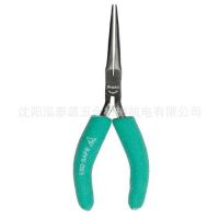 臺灣寶工/Pro'skit PM-046CN 5寸防靜電 黑鎳防滑軟套尖嘴鉗 防爆