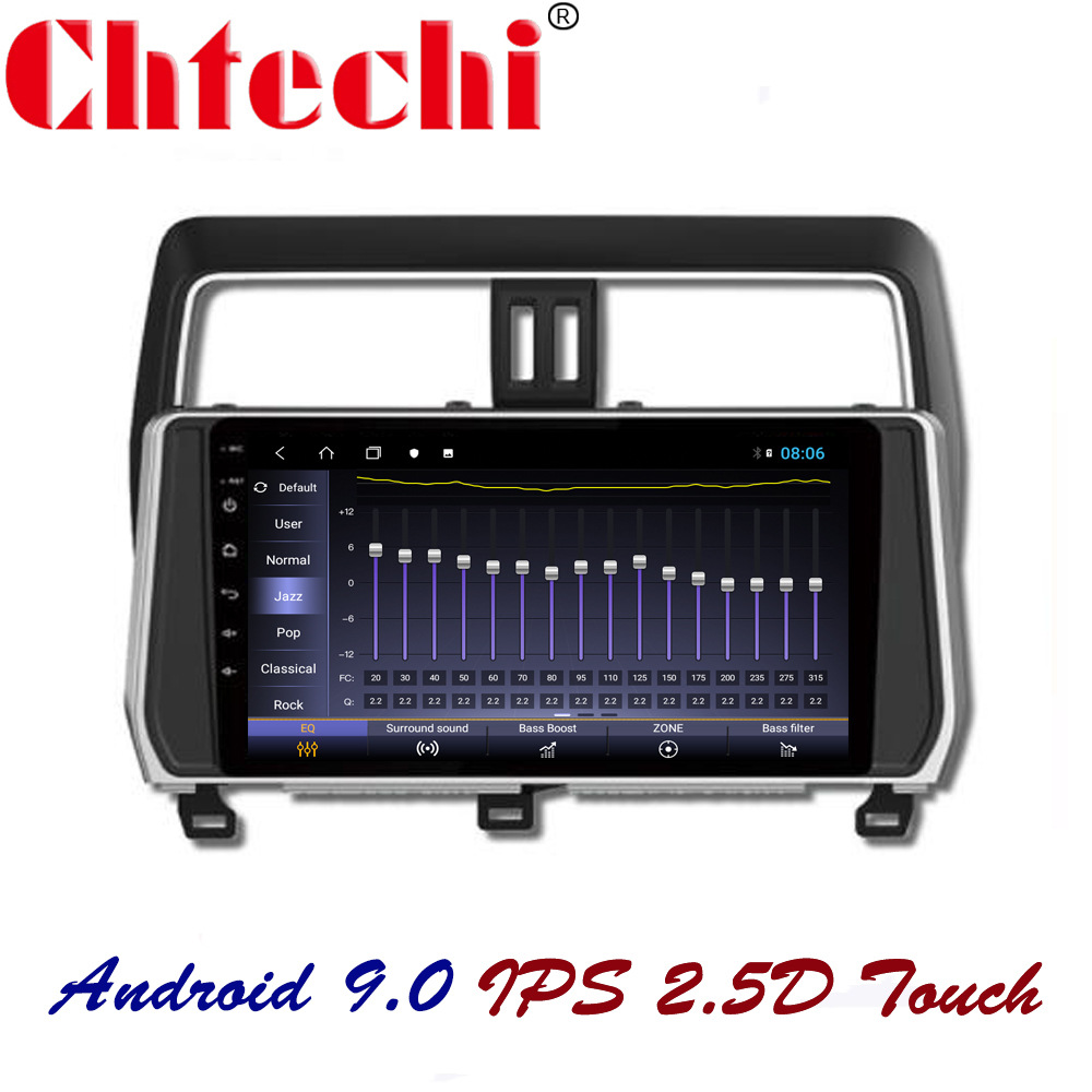 2018 霸道 車載導(dǎo)航百變大屏套框安卓DVD倒車影像一體機(jī)