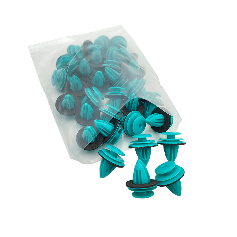 D19通用型汽車實(shí)心門(mén)板卡扣車內(nèi)飾板門(mén)里板卡扣汽車配件塑料卡子