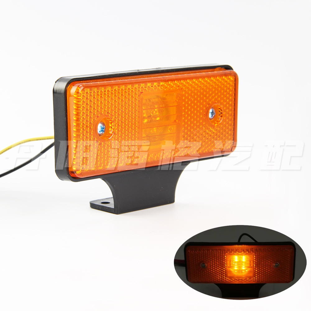 4LED食人魚(yú)歐卡邊燈 卡車(chē)拖車(chē)掛車(chē)示寬燈信號(hào)燈示廓燈 工廠(chǎng)直供