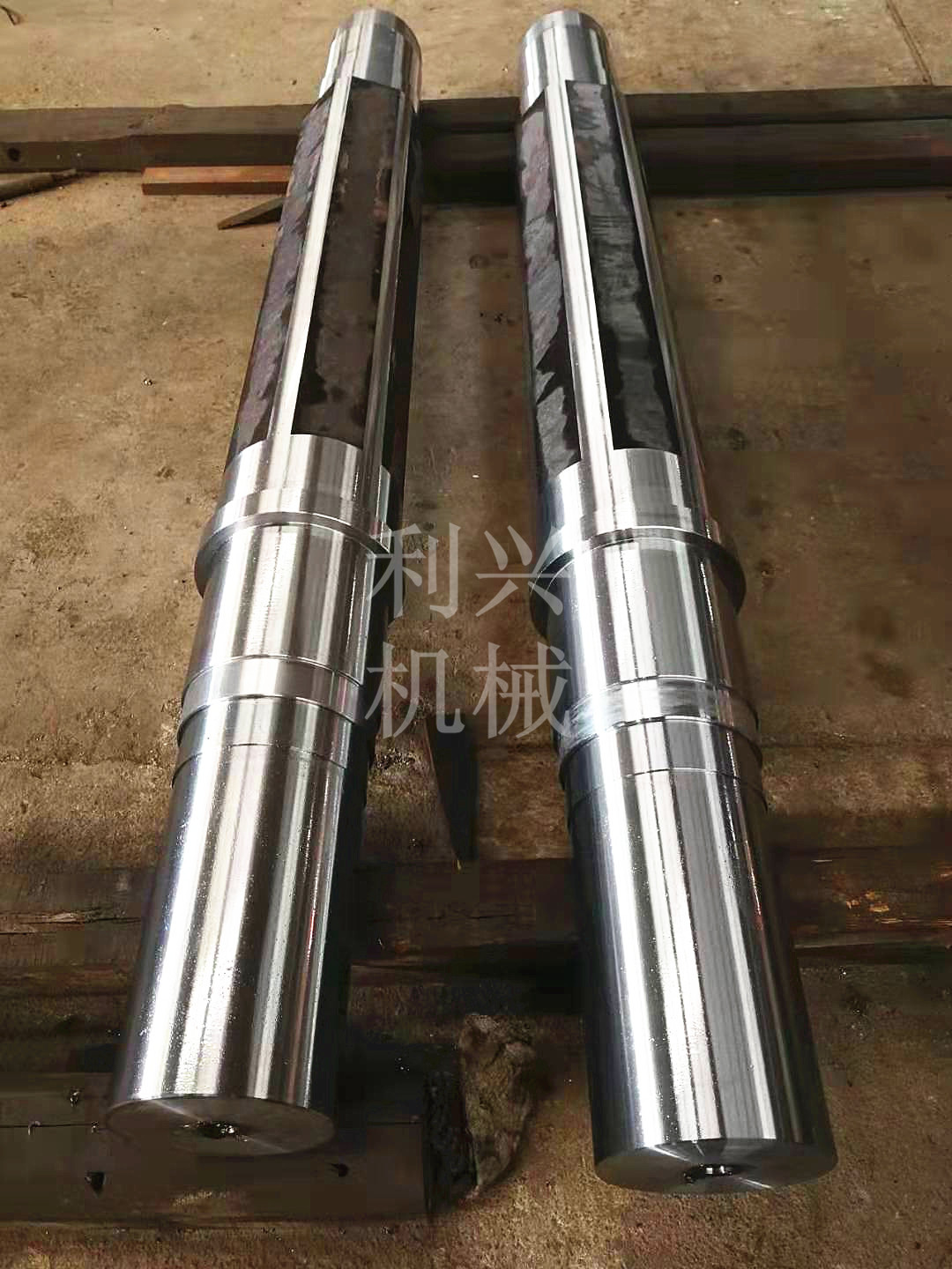 山東利興機(jī)械大型六棱軸加工定制 破碎機(jī)精密六方軸來圖加工