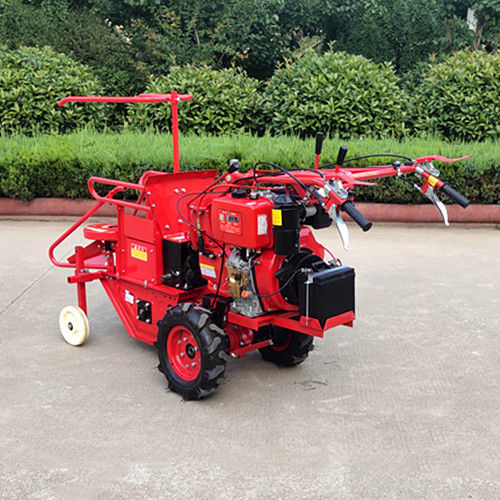 秸稈還田玉米收割機(jī) 自走微耕機(jī)款玉米收獲秸稈粉碎一體機(jī)