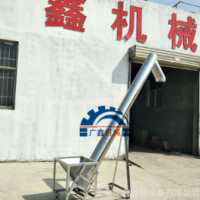 生產(chǎn)絞龍?zhí)嵘龣C(jī) 無軸螺旋彈簧糧食送料機(jī) 密封粉末螺旋上料機(jī)