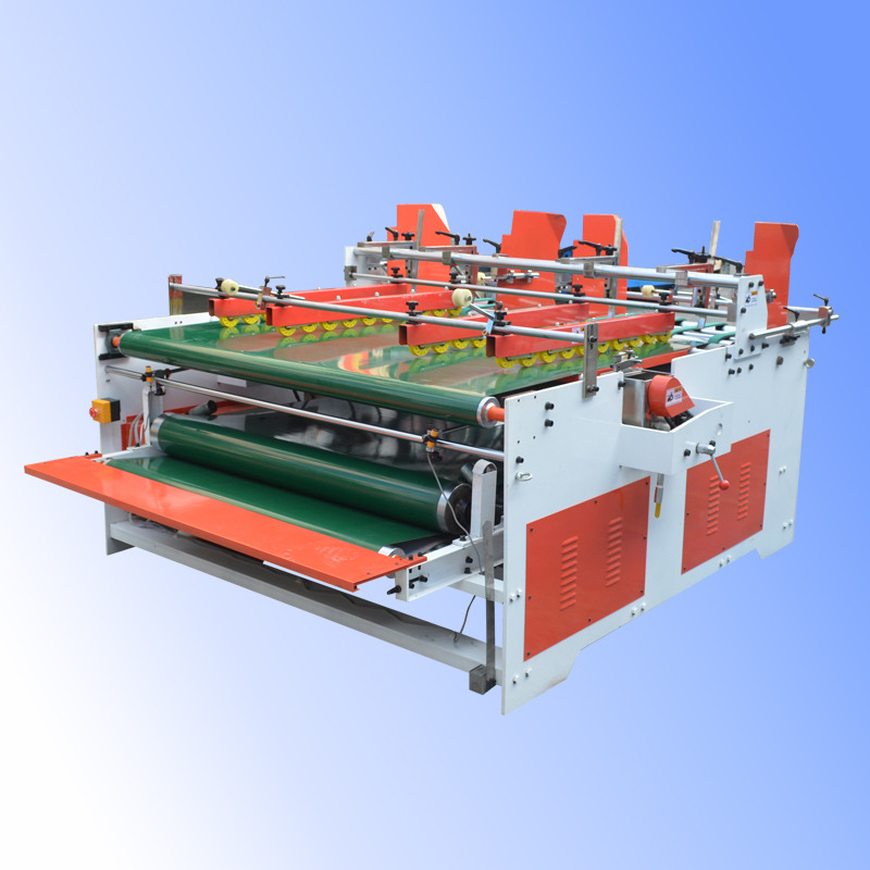 小型紙箱糊盒機2000型 半自動糊盒成型機