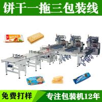 餅干高速理料線包裝機(jī) 香皂打包機(jī) 方便面食品全自動(dòng)包裝機(jī)