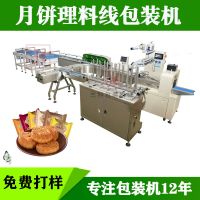 月餅高速包裝機(jī) 托盒食品理料線封口機(jī) 袋裝面包全自動(dòng)包裝機(jī)械