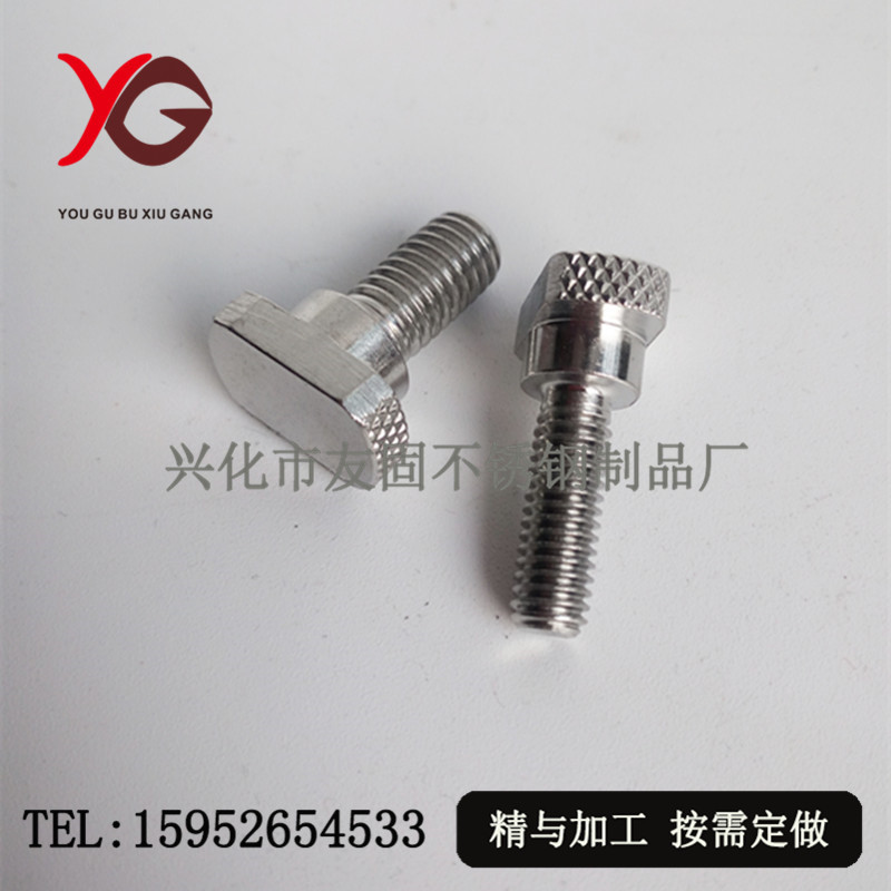 定 制非標 不銹鋼316LT形螺栓 槽用T形螺栓來圖