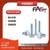 寧波FAST工廠直銷高品質(zhì)高強(qiáng)度鍍鋅鍍黃鋅發(fā)黑外六角螺栓