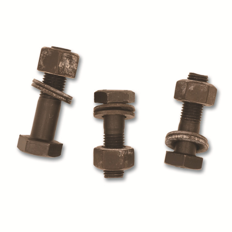 鋼結(jié)構(gòu)大六角螺栓 10.9級大六角連接副螺栓 碳鋼發(fā)黑高強(qiáng)度螺栓