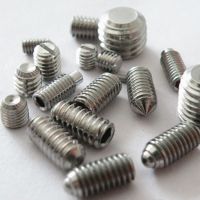 201/304/316 不銹鋼機(jī)米螺絲 不銹鋼緊定 GB77/78/80平端尖端凹端