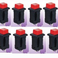 廠家供應 高品質(zhì) 按鈕開關 PBS-110無鎖復位 紅綠黃藍白黑