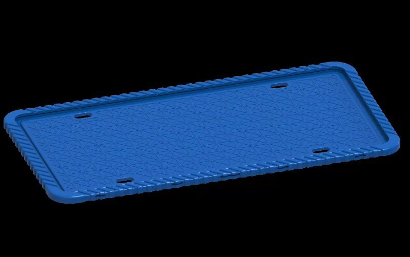 橡膠車(chē)牌架