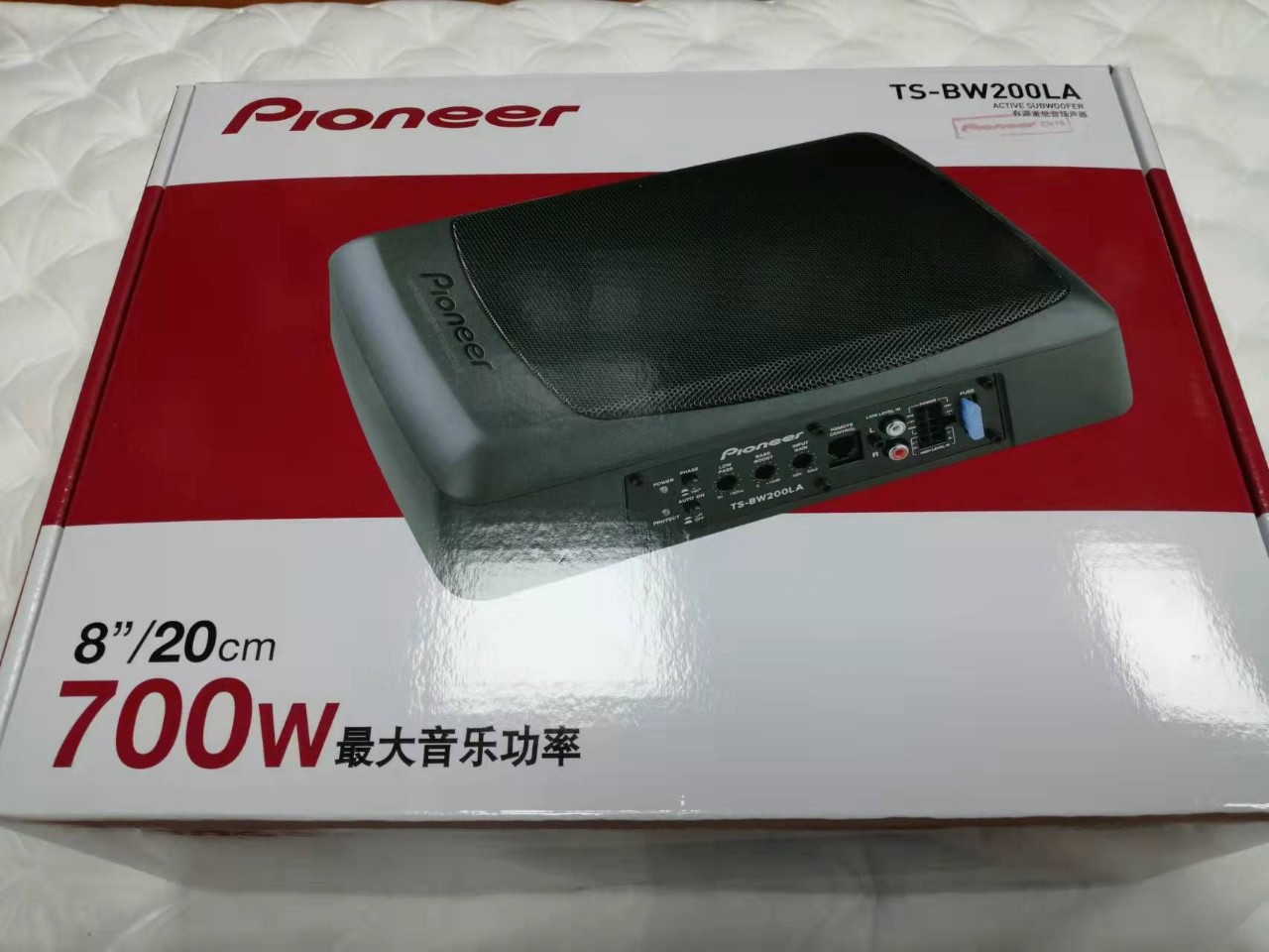 先鋒TS-BW200LA炮，先鋒6x9超薄炮，汽車改裝低音炮