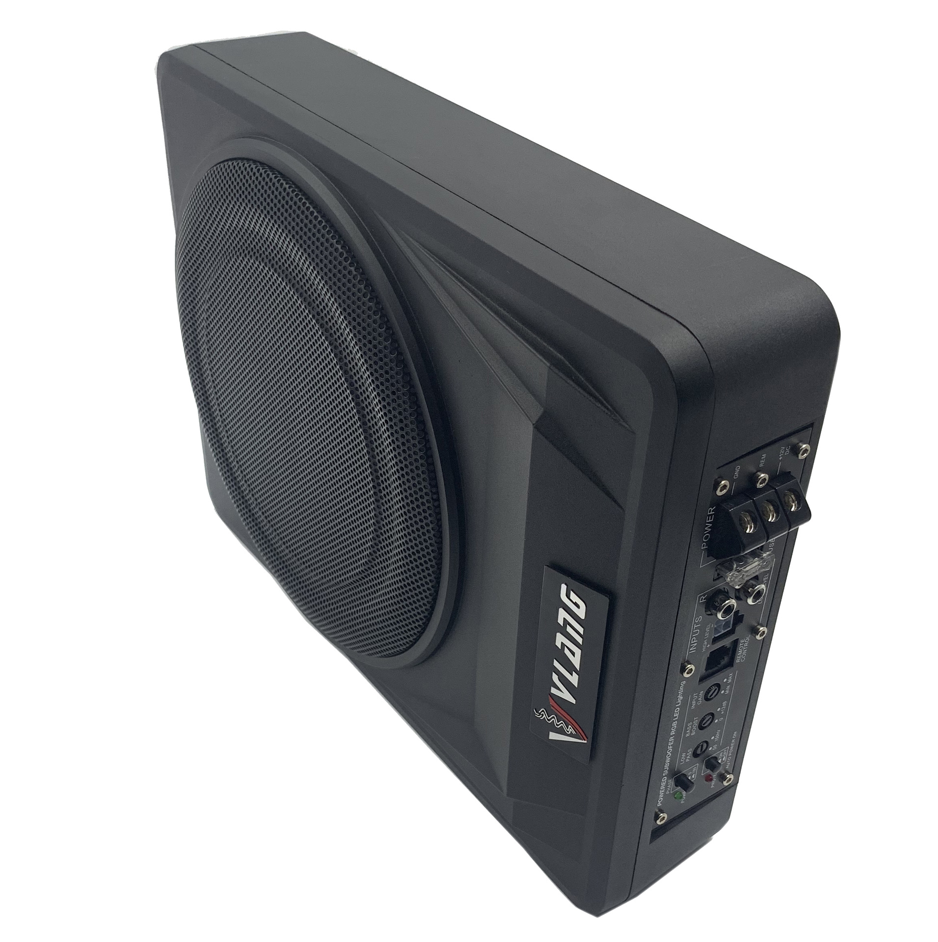 工廠直銷汽車10寸超薄低音炮 座椅跑 小剛炮 支持小批量貼標(biāo)