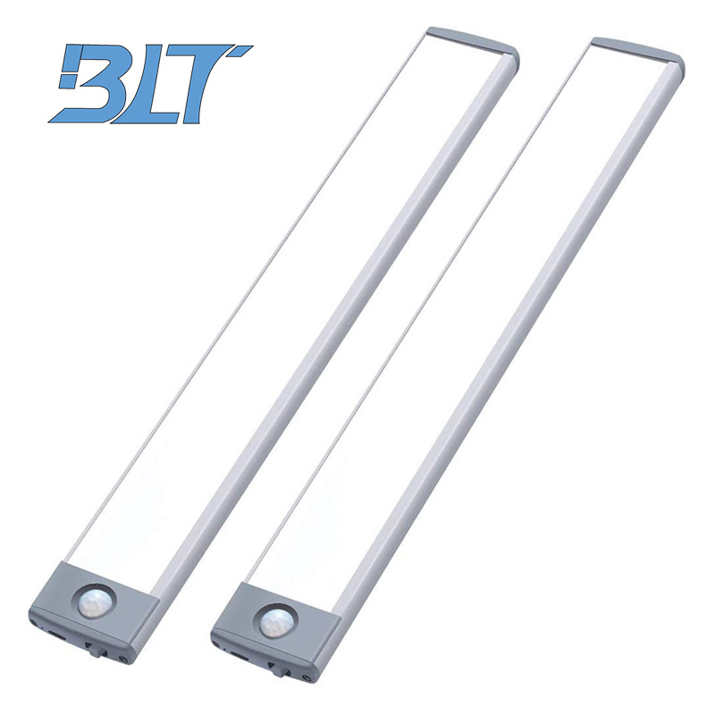 跨境直供USB充電款人體智能感應(yīng)燈無(wú)線小夜燈酒柜衣柜燈LED櫥柜燈