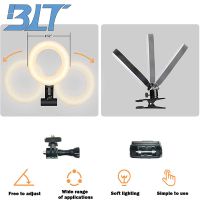 跨境專供LED ring lights補(bǔ)光燈16CM桌面手機(jī)直播美顏環(huán)形燈廠家