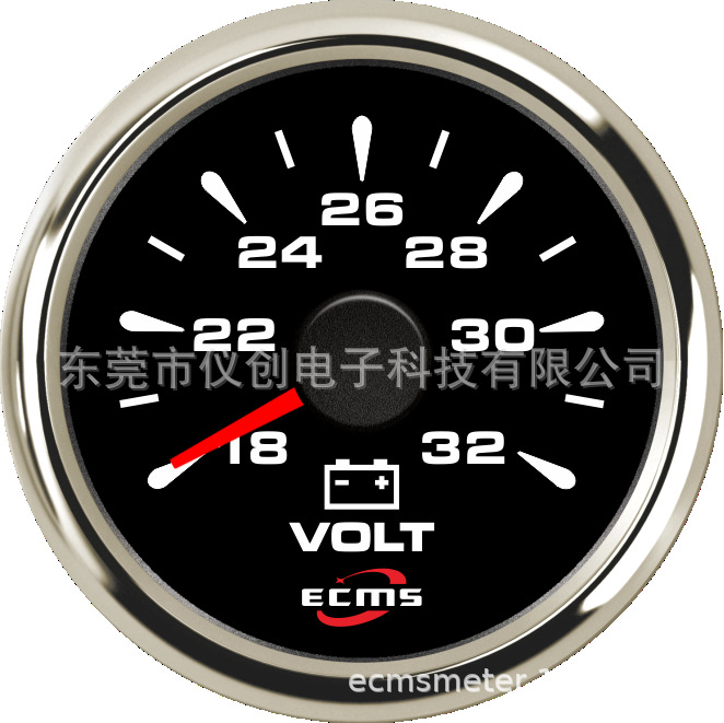指針電壓表18-32V 房車(chē)游艇 多彩背光