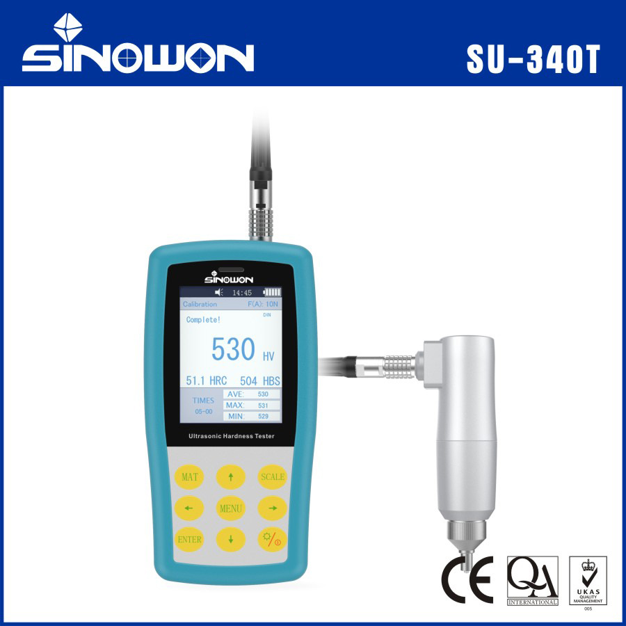 短測頭手動超聲波硬度計SU-340T