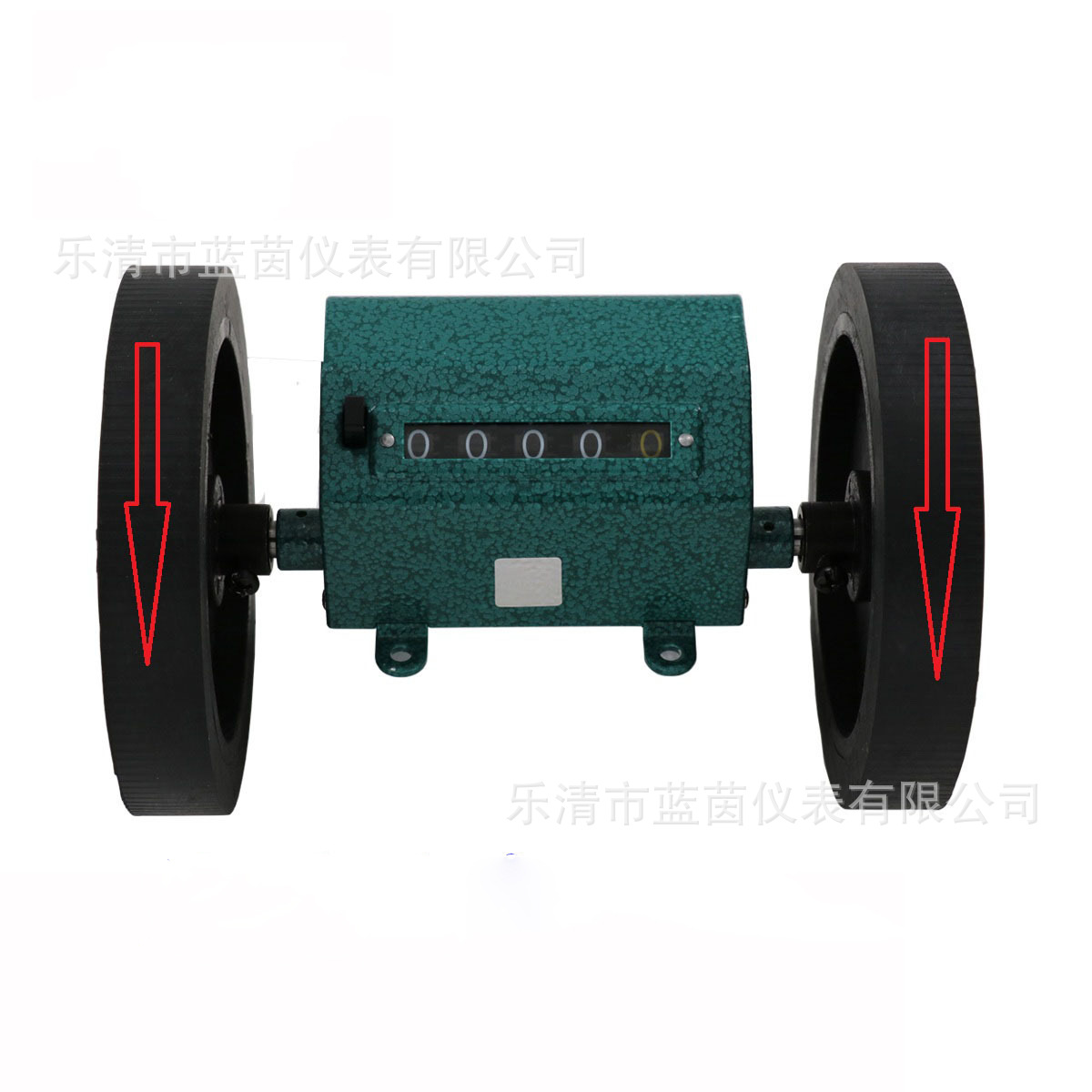 廠家直銷藍(lán)茵計米器計碼器反轉(zhuǎn)表Z96-F/Z96F滾輪式計數(shù)器測長儀