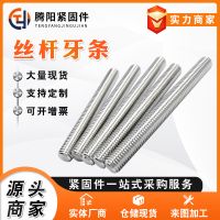 直銷鍍鋅絲桿 熱鍍鋅絲杠 3米吊頂拉條 粘漆全牙絲桿 全螺紋螺柱