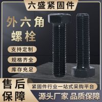 高強度外六角螺絲 工廠直供 8.8 10.9 12.9級螺栓 35crmo材質(zhì)