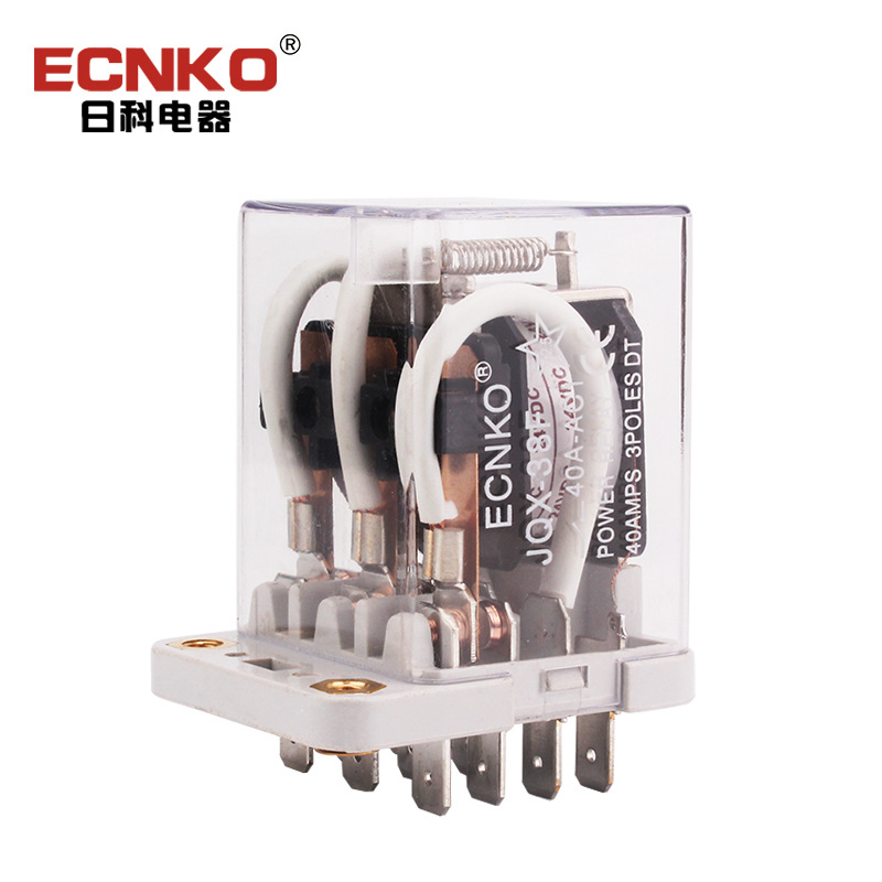 JQX-38F大功率繼電器 電磁繼電器 中間繼電器 日科廠家直銷