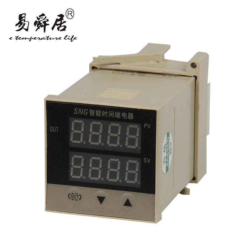 SNG智能時(shí)間繼電器 智能型雙排四位顯示時(shí)間繼電器