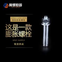 國標膨脹螺栓應(yīng)碳鋼金屬國標膨脹絲鍍鋅脹螺栓 m12拉爆外膨脹螺栓