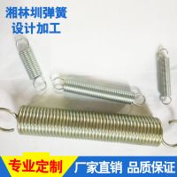 廠家批發(fā)碳鋼鍍鎳?yán)鞆椈桑啥ㄖ茍A柱型閥門專用拉簧