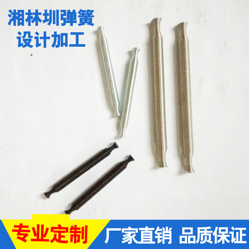 廠家定制拉伸彈簧，可定制調(diào)壓器碳鋼鍍鋅拉簧