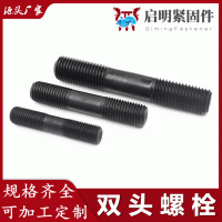 8.8級(jí)高強(qiáng)度雙頭螺栓 兩頭雙頭螺桿 GB901化工耐高溫高強(qiáng)雙頭螺絲