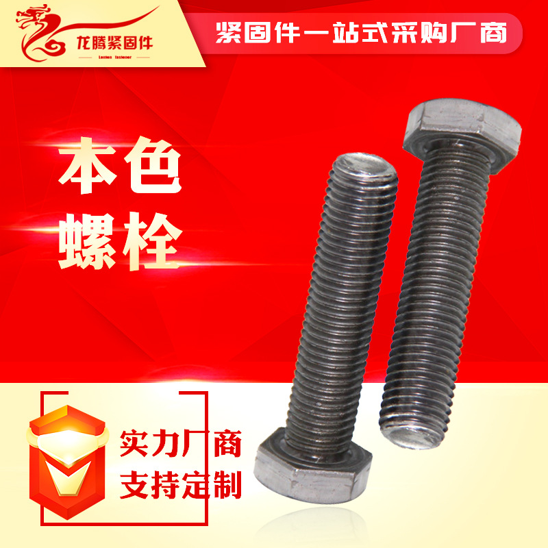 廠家供應(yīng)外六角普通螺栓30栓 螺絲 4.8級螺栓