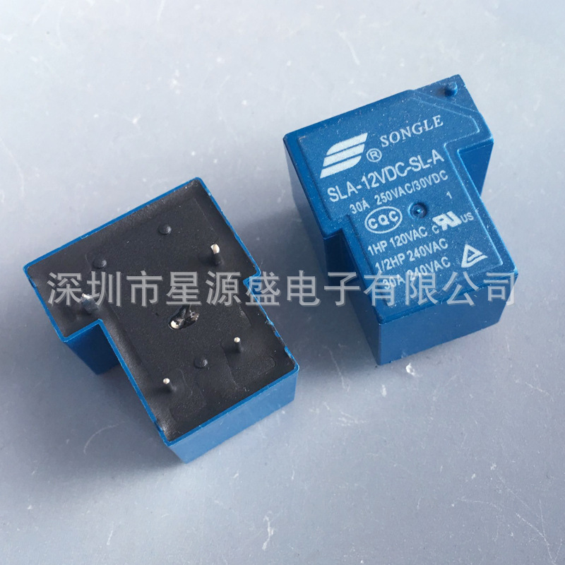 4腳|4P SLA-12VDC-SL-A T90 大體繼電器 4腳 12V