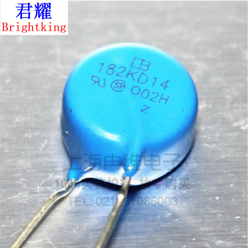 臺灣君耀Brightking 壓敏電阻 182KD14 14D182K 1800V 直徑 14MM